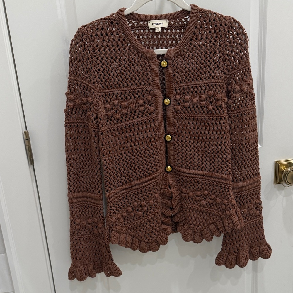 Lagence Crochet Cardigan